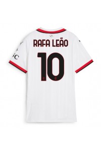 Fotbalové Dres AC Milan Rafael Leao #10 Dámské Venkovní Oblečení 2024-25 Krátký Rukáv